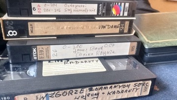 Kasety VHS dla kolekcjonerów czy coś 