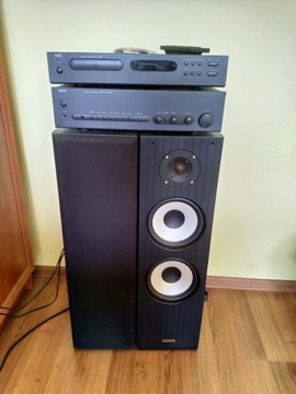 WZMACNIACZ NAD C320+CD NAD C520+GLOSNIKI KODA 