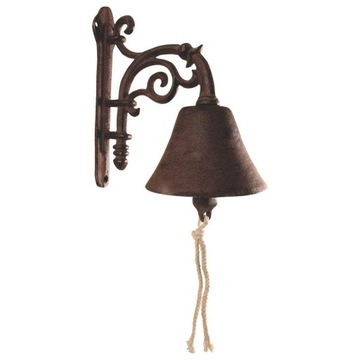 Dzwonek do drzwi żeliwny retro głośny dzwon