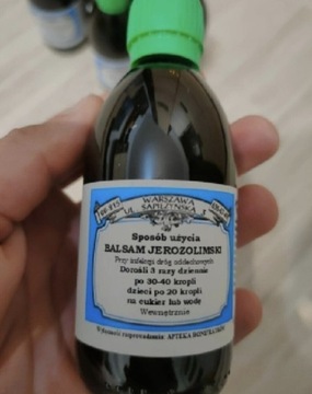 Balsam Jerozolimski  Bonifratrów na przeziębienie 