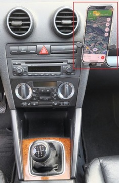 Uchwyt na telefon Audi A38P / A4B7 / Octavia II 