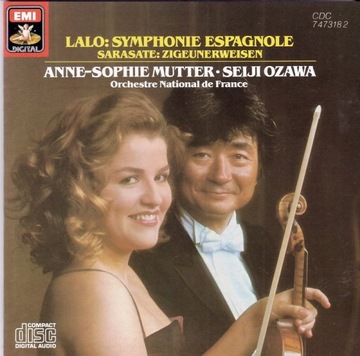 Lalo , Sarasate / Symph Espagnole / Mutter , Ozawa