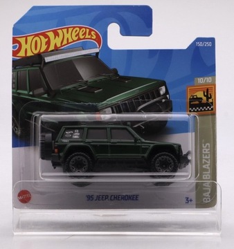 95 Jeep Cherokee Hot Wheels 1:64