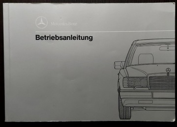 Mercedes w124 oryginalna instrukcja obsługi