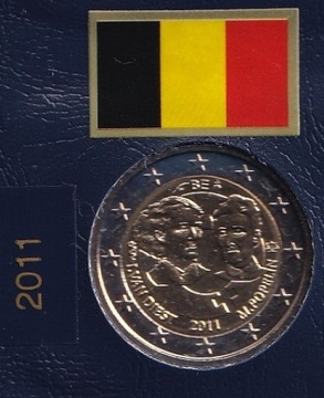 2 EURO – OKOLICZNOŚCIOWE – 2011 - BELGIA