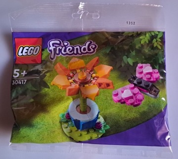 Klocki LEGO 30417 Friends Kwiat I motyl NOWY