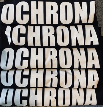 Koszulka t-shirt Ochrona rozmiar XL