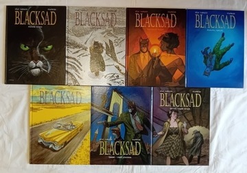 Blacksad 1-7-kpl