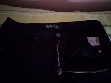 Czarne damskie spodnie  TOXIK 3 r. XS/S