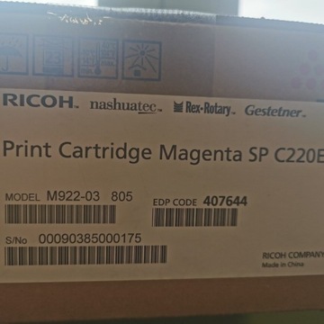 Print Cartridge Magenta SP C220E 