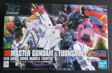 HG 1/144 Master Gundam & Fuunsaiki Bandai