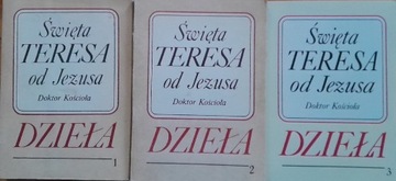 Św Teresa od Jezusa z Avila Dzieła zestaw 3 Tomów