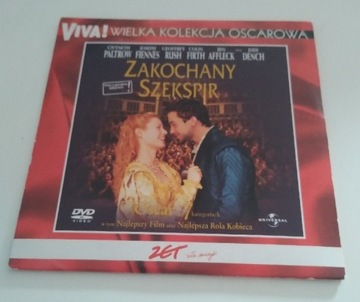 Zakochany Szekspir - film DVD