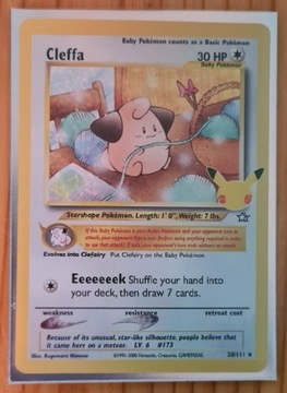 Cleffa 20/111 pokemon celebrations 