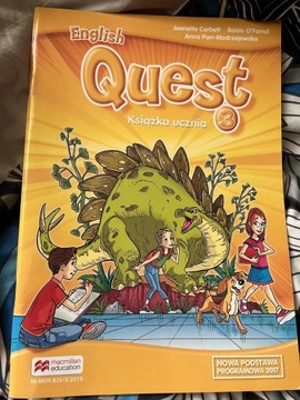 English Quest 3 książka ucznia SB podręcznik