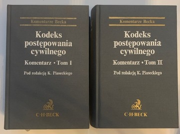 Kodeks postępowania cywilnego Komentarz Tom I, II