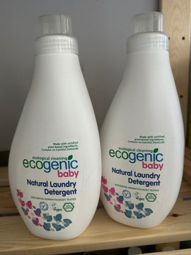 2x Ecogenic, Płyn do prania ubranek 1l 