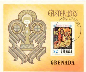 Grenadai - Malarstwo, (zestaw 6004)