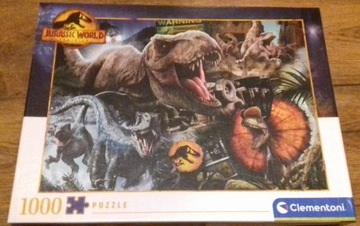 Puzzle Jurassic World 1000 Clementoni 39691