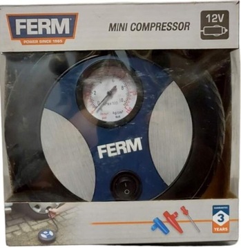 Kompresor POMPKA Fermi 10bar kompaktowy 12V