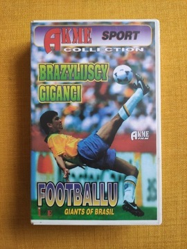 Kaseta VHS Brazylijscy Giganci Footballu 1995