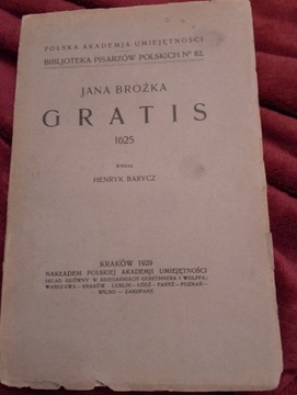 JANA BROŻKA  GRATIS 1625