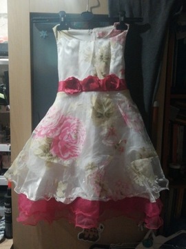 Sukienka balowa dla dziewczynki