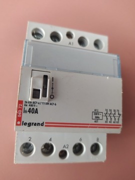 Stycznik Legrand 40A 3xNO+1xNC 230V 040 72