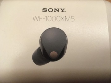 Słuchawki bezprzewodowe Sony WF-1000XM5 NOWE!