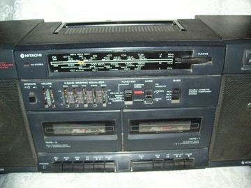 HITACHI TRK-W530E - PRZENOŚNY RADIO-ODTWARZACZ