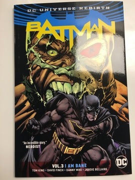 BATMAN DC VOL. 3 I AM BANE// ENG