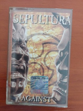 Sepultura Against 1998 kaseta 