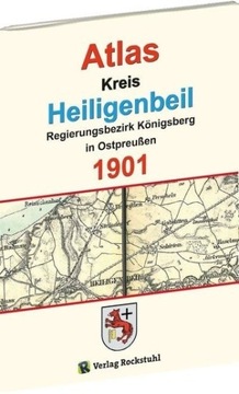 Atlas Kreis Heiligenbeil Königsberg 1901