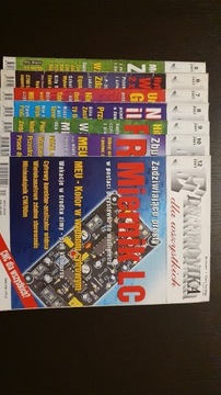 Rocznik 2001 Elektronika dla wszystkich 7 sztuk