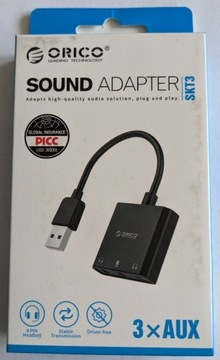 Karta dźwiękowa USB ORICO SKT3