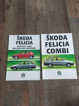 BROSZURY REKLAMOWE ŠKODA FELICIA - wydanie 1997r.