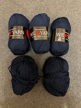 Włóczka 100% akryl We love Yarn