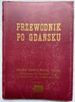 PRZEWODNIK PO GDAŃSKU 1938 Reprint 