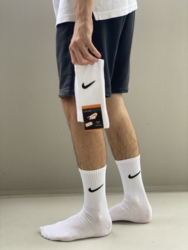 Skarpety Nike białe 5 par (41-45)