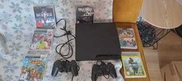 PLAYSTATION 3 SLIM 320GB 2XPAD 6xgry CECH-3004B