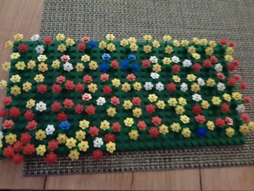 Lego legoland kwiaty ogromna ilość kg lata 90-te