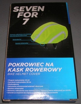 Pokrowiec na kask rowerowy Seven for 7