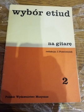 Wybór etiud na gitarę klasyczną zeszyt 2