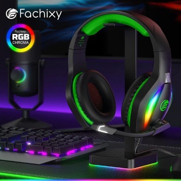 Słuchawki GAMINGOWE RGB Fachixy FC100