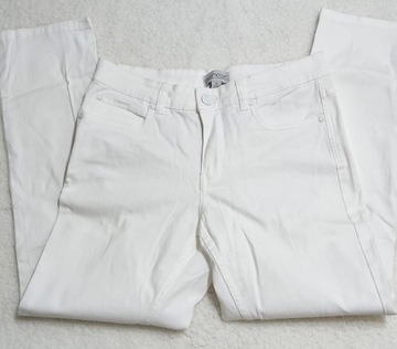 Spodnie Damskie białe Rozm S 