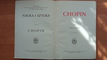 Opieński Henryk, Chopin, 1909 r. 