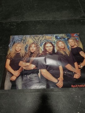 Plakat Iron Maiden i Pearl Jam