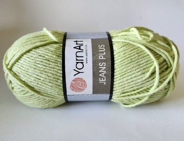 YarnArt Jeans Plus pistacja 11 