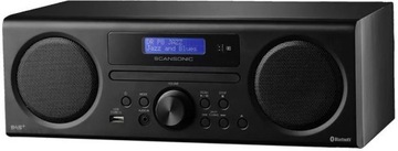 Scansonic Da310 FM/DAB+ CD Bluetooth Czarny