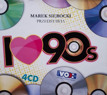 MAREK SIEROCKI Przedstawia I Love 90s 4CD 2013r